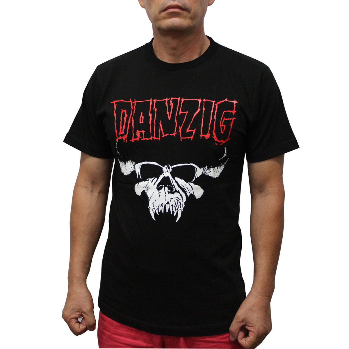 Danzig Metal Band T-Shirt Red Logo –