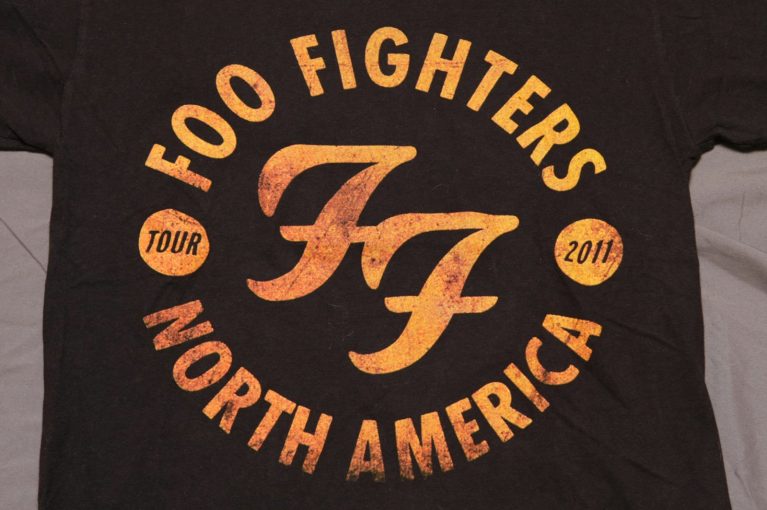 Foo Fighters 2011 north american tour S T-Shirt concert rock band ...