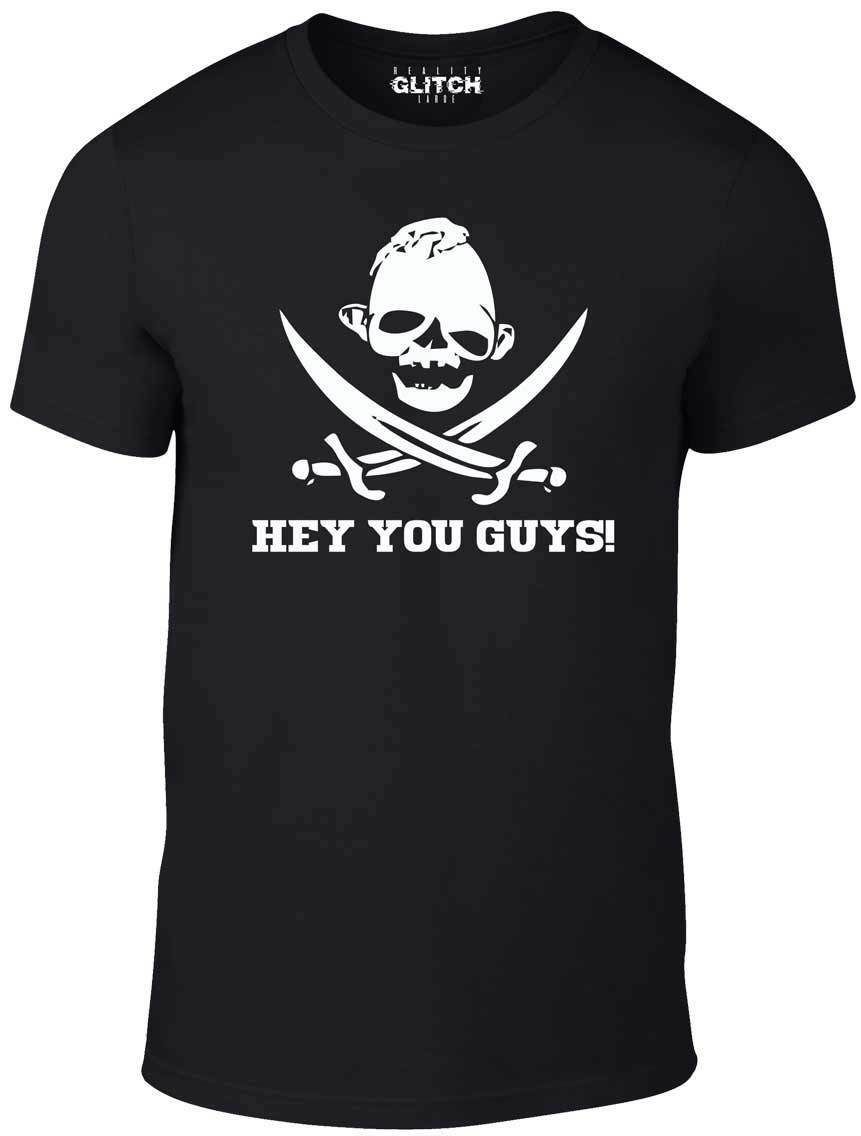 Hey You Guys T Shirt Funny T Shirt Pirate Sloth Parody Joke Skull The Goonies Xetsy