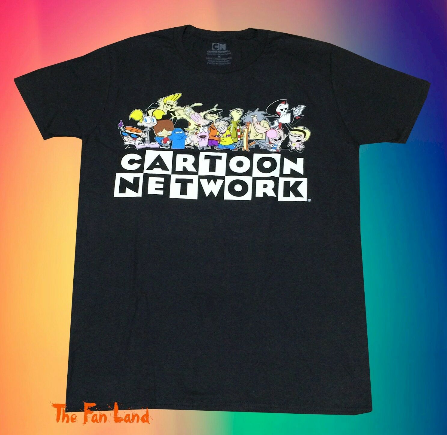 New Cartoon Network 90s Character Squad Mens Vintage Retro T Shirt Xetsy 