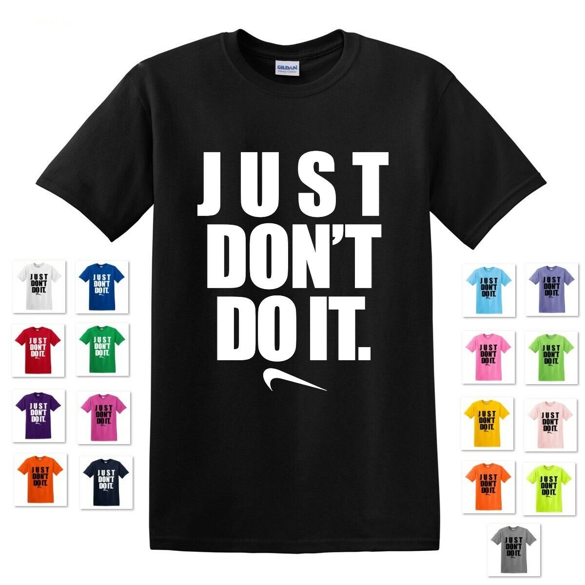 Yikes Just Do It Tshirt Funny Tee Shirts Yikes Nike Parody S-3XL