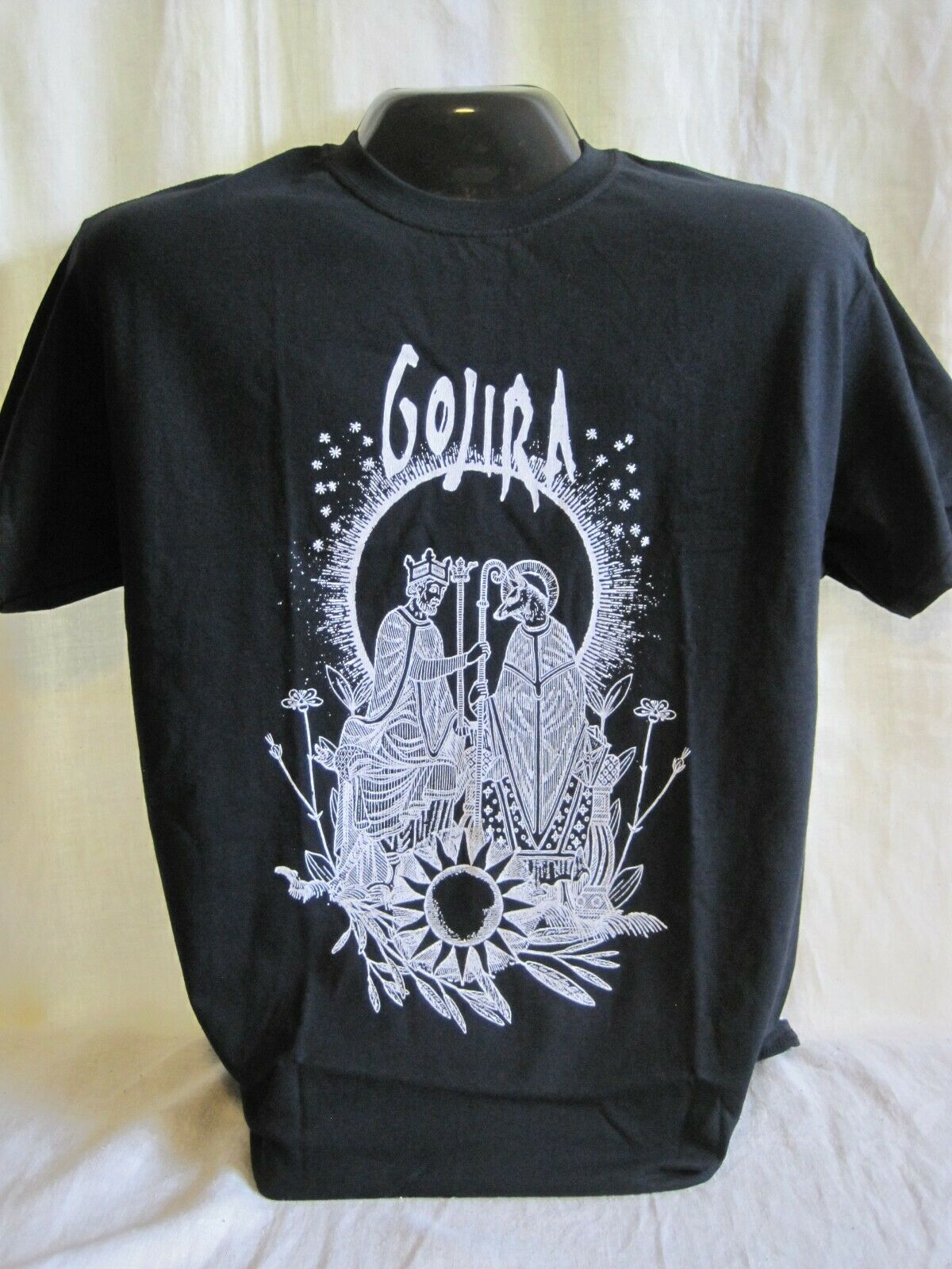 T-shirt officiel Gojira headcase godzilla métal terra incognita Joe nouveau MERCH 