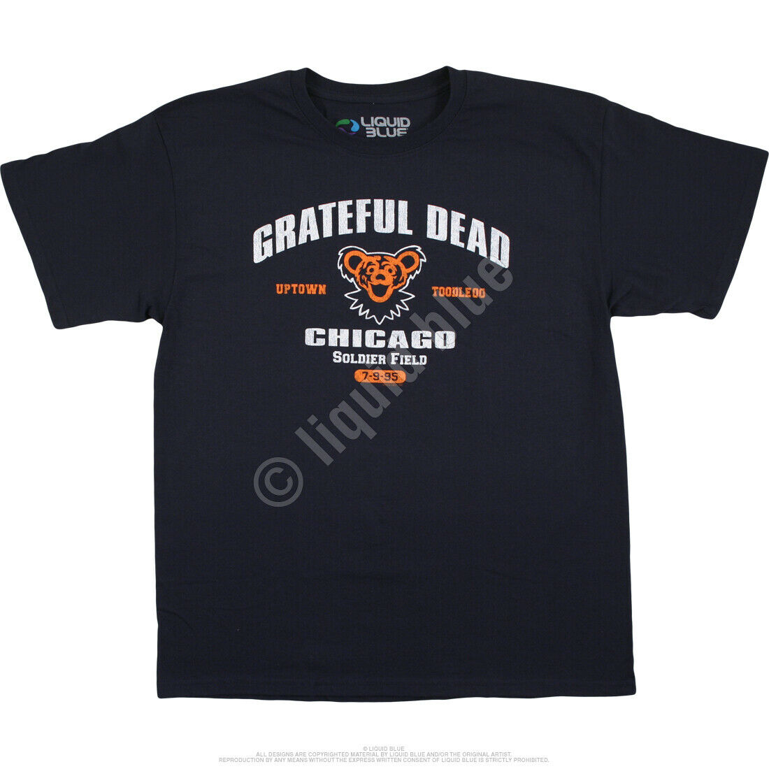 Grateful Dead Chicago 95 Tour Soldier Field Tshirt S M L Xl Xxl 3x 4x 5x 6x Xetsy