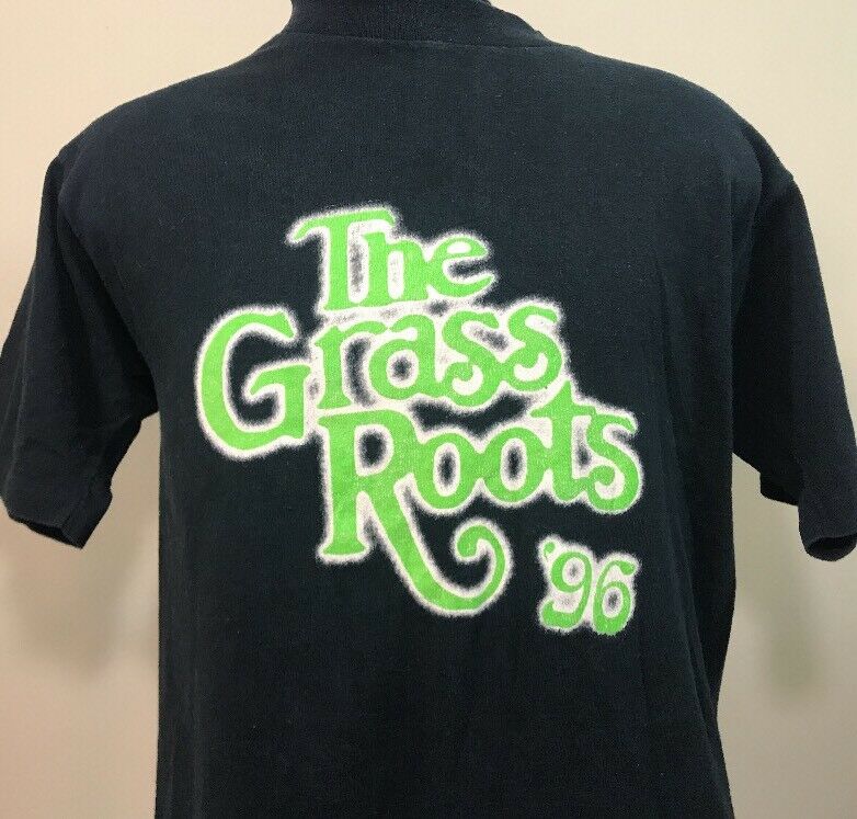 Vtg 1996 The Grass Roots T Shirt 96 Band Album Tour Promo Xl 90 S Made Usa Xetsy