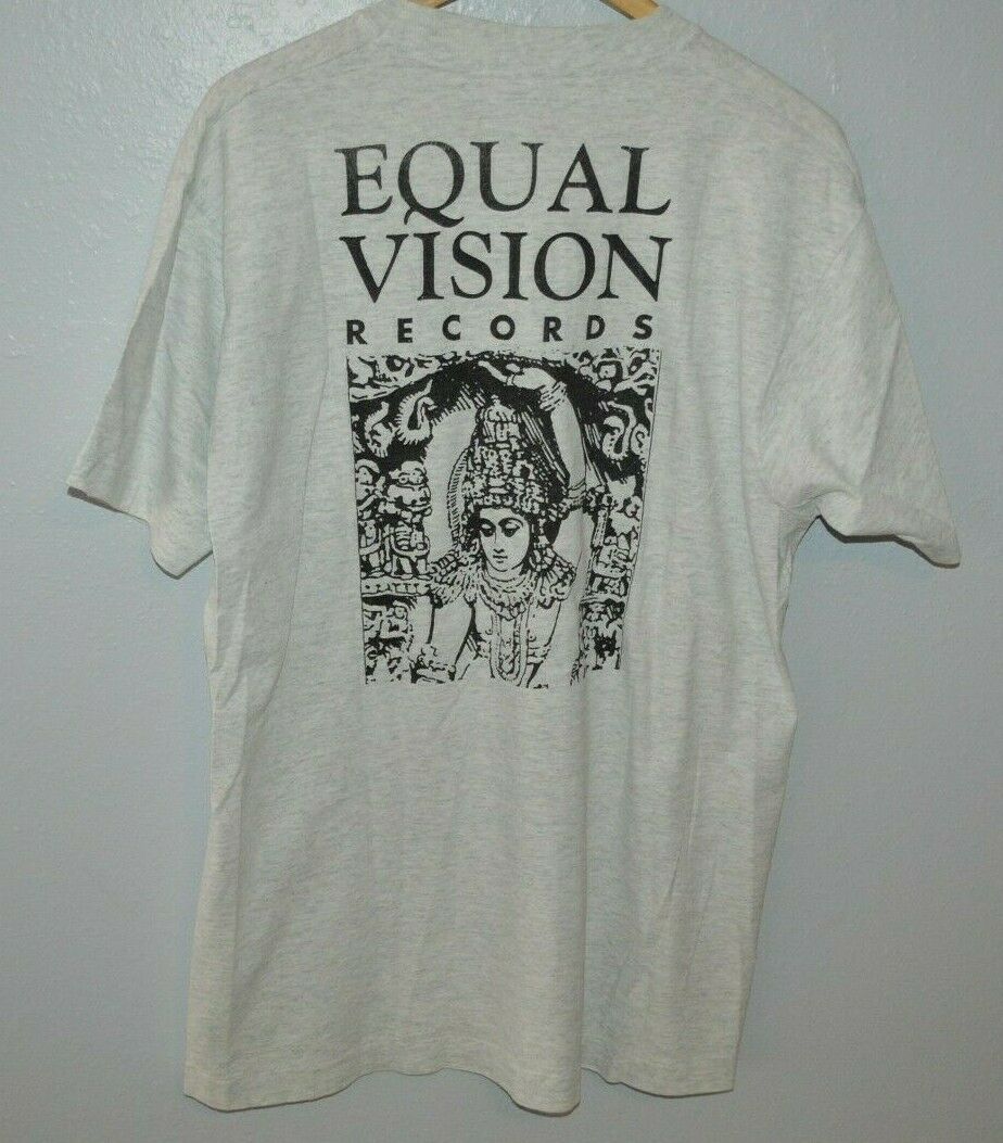 overskridelsen Putte film SHELTER 90's Hardcore Band Equal Vision Records VINTAGE OG T-Shirt Mens XL  EVR – xEtsy