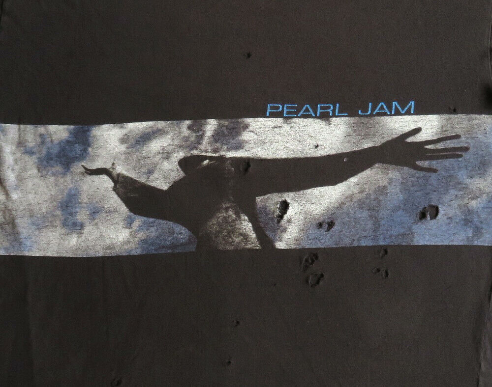 Pearl Jam Vintage T Shirt 1990's Concert Yield Tour Seattle Grunge 