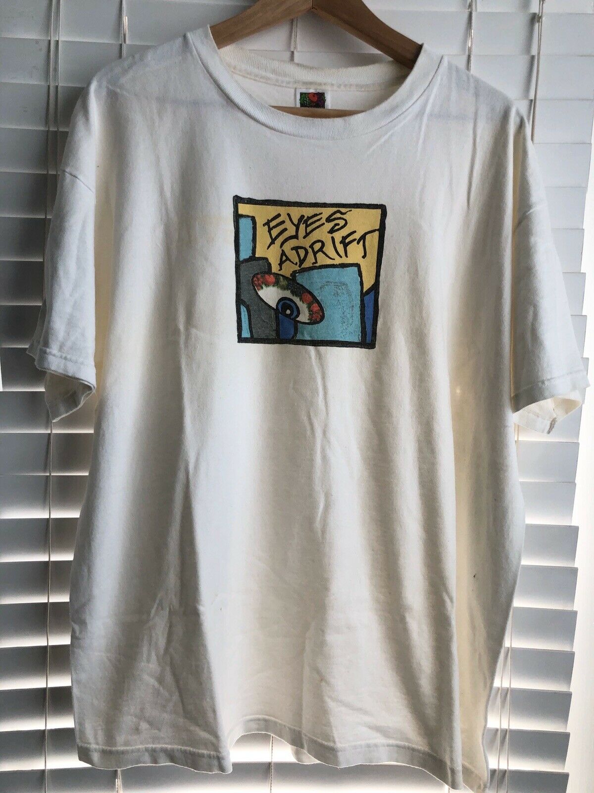 Vintage 2000s EYES ADRIFT Nirvana Krist Novoselic Band Tee T-Shirt Size ...