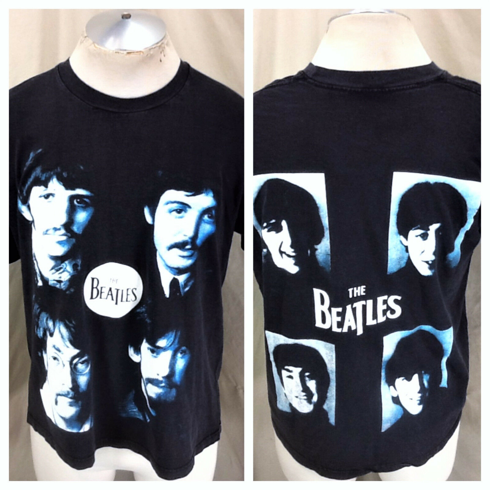 Vintage 90’s The Beatles “Head Shots” (Large) Music Legends Graphic ...
