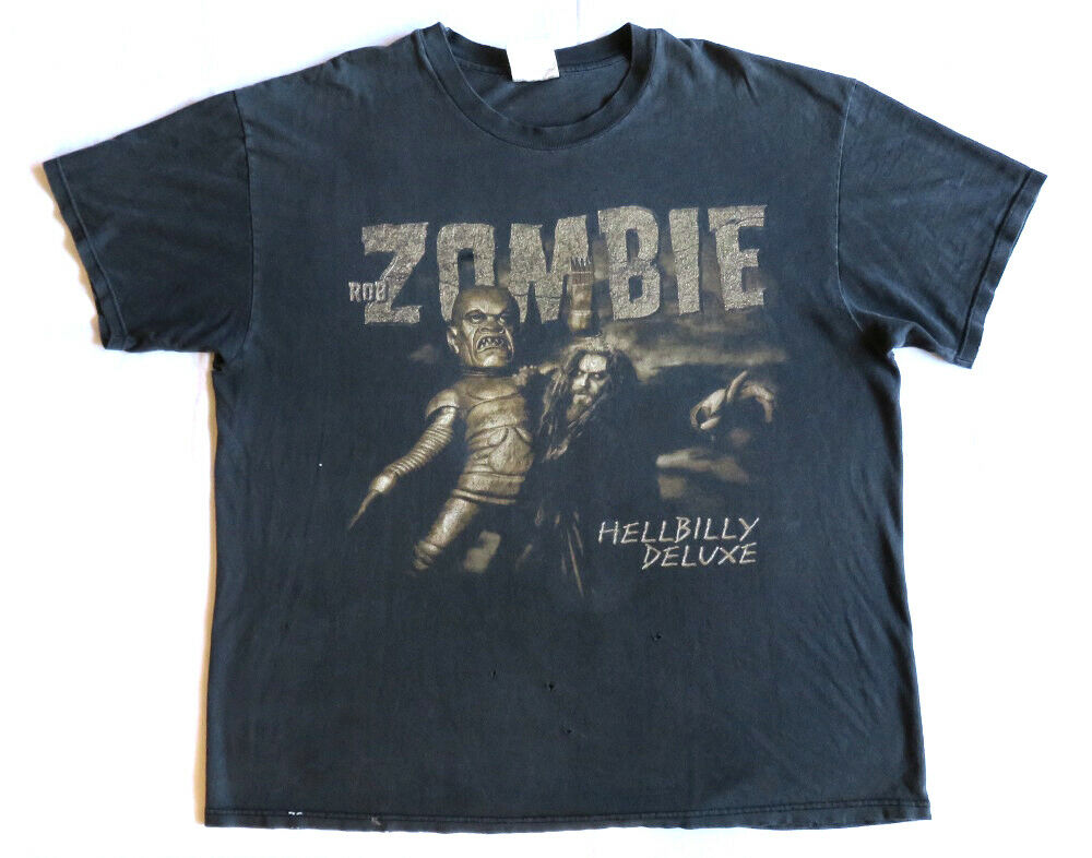 XL 1998 ROB ZOMBIE "HELLBILLY DELUXE" Concert Tour T-Shirt