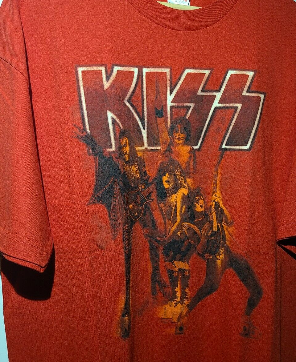 Kiss t-shirt Rock the Nation size M