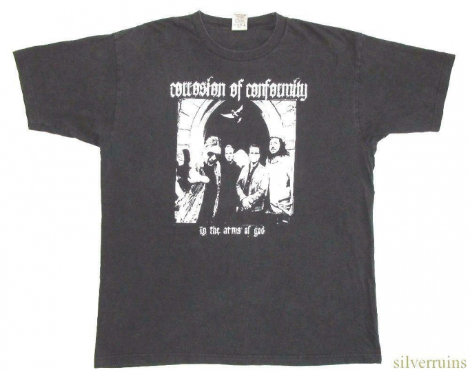 Corrosion Of Conformity Vintage T Shirt 2005 In The Arms Of God Tour Concert XL