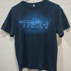 2010 Tron Legacy Movie Promo Shirt Alstyle Size Medium Disney READ