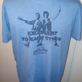 2015 Bill And Teds Excellent Adventure T Shirt Size XL