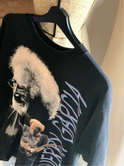 90 S Jerry Garcia Band T Shirt Vintage Grateful Dead Old Clothes Usa _24961