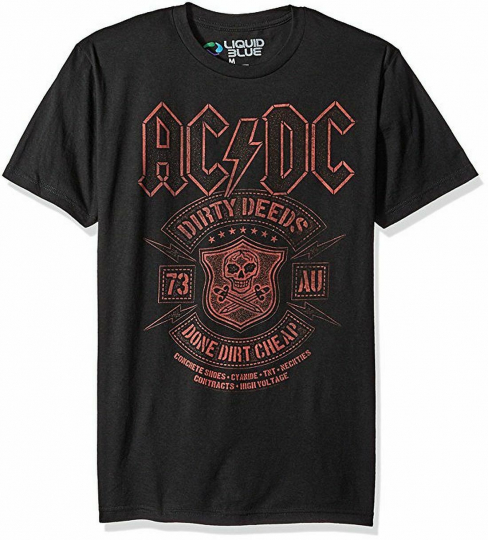 AC/DC Done Dirt Cheap T-Shirt All Sizes New