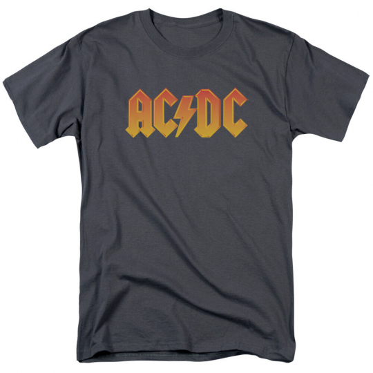 ACDC LOGO Licensed Adult Men's Graphic Band Tee Shirt SM-5XL