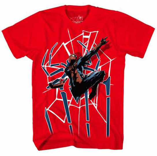 Amazing Spider-Man Spider Door Red T-Shirt