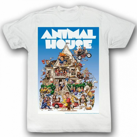 Animal House Big Momma's House White Adult T-Shirt