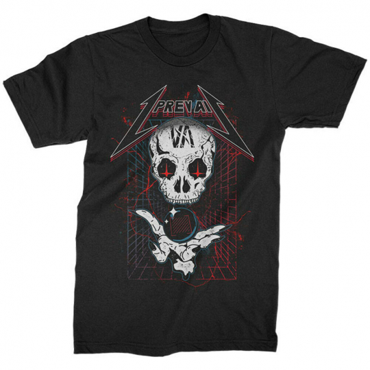 Authentic I PREVAIL Trauma Skull Slim-Fit T-Shirt XL NEW