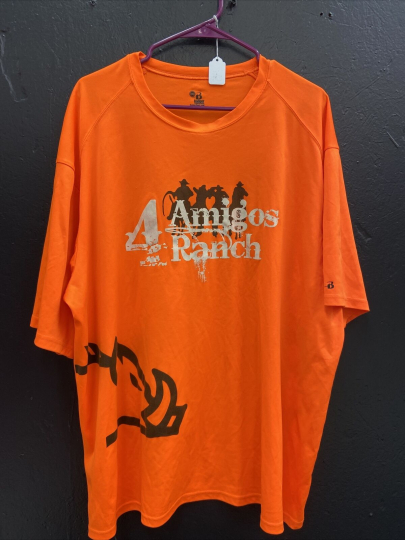 Badger sport 4 Amigos Ranch crew neck tee/Size: 3XL(Q45)