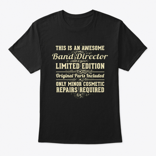 Band Director Job Gift Idea Hanes Tagless Tee T-Shirt