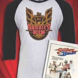 Bandit’s Brew Vintage Beer tee FREE S&H Smokey & the Bandit Burt Reynolds