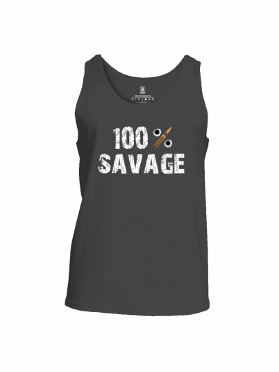 Battleraddle 100% Savage Mens Cotton Tank Top