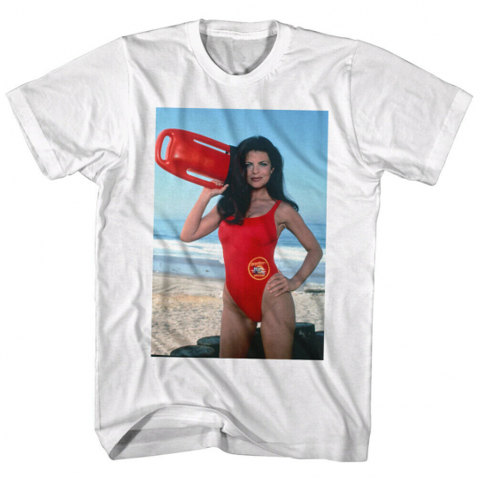 Baywatch 90s Beach Drama Series Yasmine Bleeth Adult T-Shirt Tee