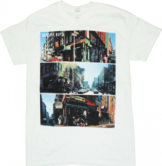 Beastie Boys City Scenes Adult T-Shirt - Hip Hop, rap rock Music