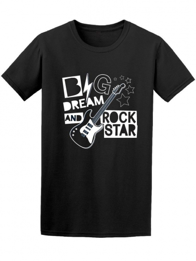 Big Dream And Rock Star  Men's Tee -Image by Shutterstock