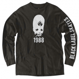 Black Label Thumbhead LongSleeve Shirt Black