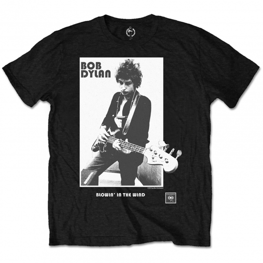 Bob Dylan Blowin in the Wind Rock Official Tee T-Shirt Mens Unisex