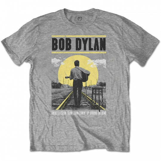 Bob Dylan Slow Train Coming Official Tee T-Shirt Mens Unisex