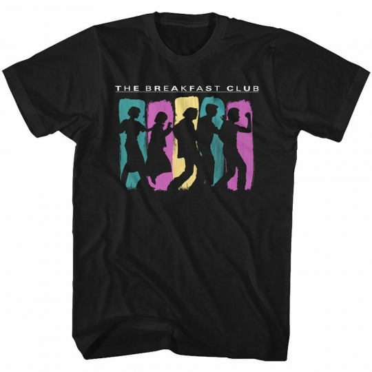 Breakfast Club Breakdance Black Adult T-Shirt