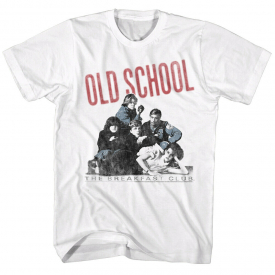 Breakfast Club Movie Old School Adult T-Shirt Tee