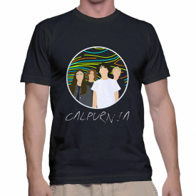 Calipurnia band Men Heavy Cotton Custom T-Shirt Cotton Tee Shirt