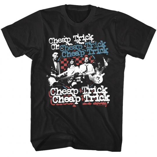 Cheap Trick Surrender Photo Men's T Shirt Rock Band Concert Tour Merch