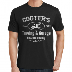 Cooter’s Towing & Garage T-Shirt Dukes of Hazzard Krazy Cooter 4019