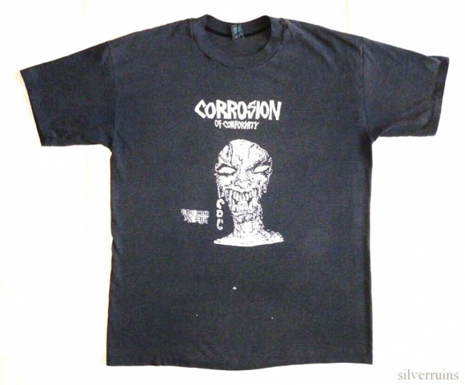 Corrosion Of Conformity Vintage T Shirt 1980's Eye For An Eye Tour Mutant Thrash
