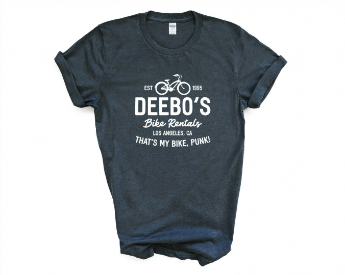 Deebo's Bike Rental T-Shirt Funny Cotton Tee Vintage Gift Friday Gangster Movie