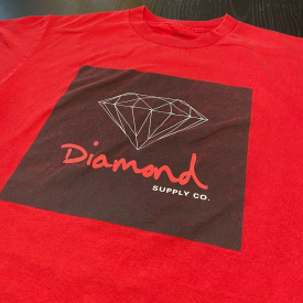Diamond Supply Co Skateboard Brand Mens Size Medium T-Shirt Tee Streetwear CA