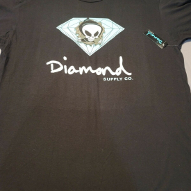 Diamond Supply Co x Blind Skateboards Reaper Sign T-Shirt Black