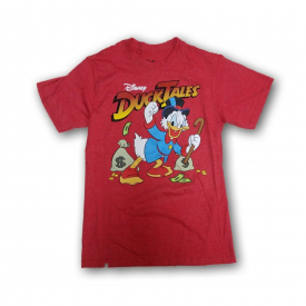 Disney Duck Tales Red Men’s Short Sleeve T-Shirt New With Tags