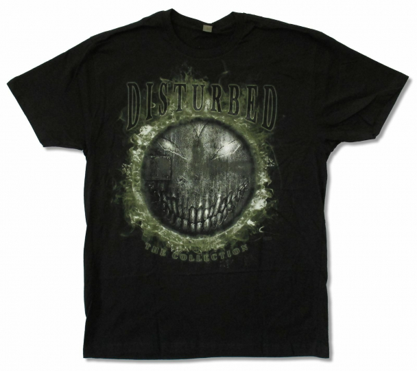 Disturbed All Smiles Black T Shirt New Official Music Band