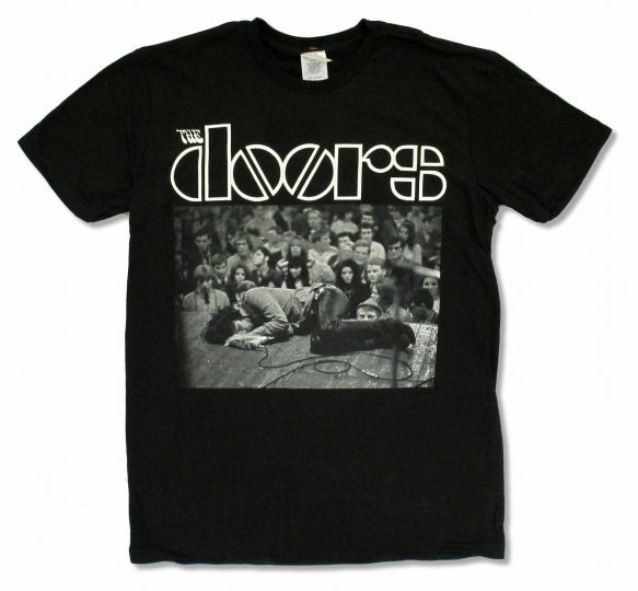 Doors On Stage Black Black T Shirt New Official