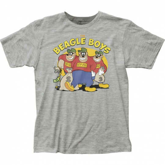Ducktales Beagle Boys Tshirt Grey
