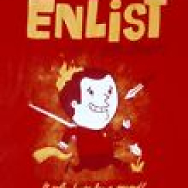 ENLIST AS A RED SHIRT Mens T-Shirt Mashup SM Med Lg XL 2XL