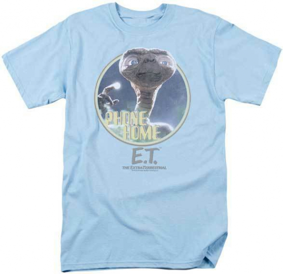 E.T. The Extra Terrestrial Movie Phone Home Adult T Shirt
