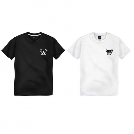 [EVERYSIZE] Okstar Unisex Bulldog Short Sleeves T-shirt