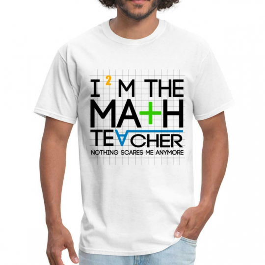 Education Math Teacher Funny Quote Men's T-Shirt by Spreadshirt™